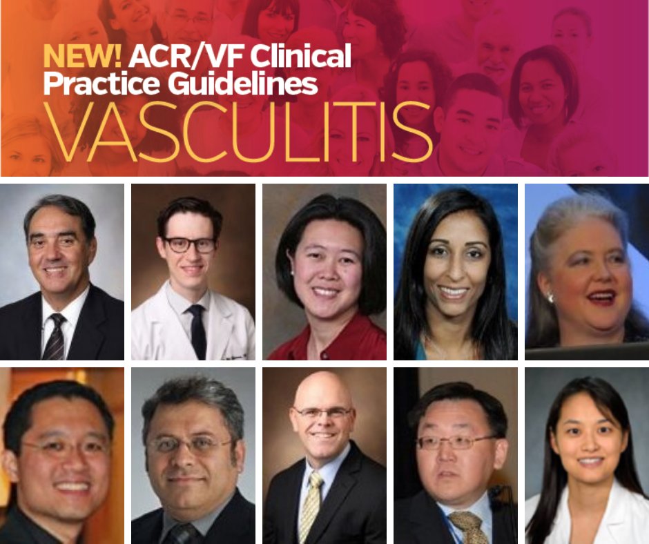 What a rockstar panel of speakers this morning at our ACR/VF Treatment Guidelines Conference! If you are not able to attend, the recording will published on the VF website. vasculitisfoundation.org/acr-vf-2021-pa…