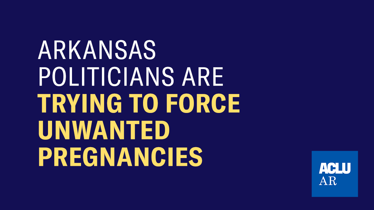 ArkansasACLU's tweet photo. 🚨Gov Hutchinson called a special legislative session for 12/7 and Arkansas politicians are pledging to use it to pass a Texas SB8 abortion ban copycat. 

We'll do everything we can to stop it, but we'll need your help. Will you take action today? https://t.co/XfBQRVGXr0 https://t.co/kqkNjm6CEz
