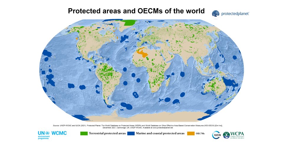 🆕 Check out the December 2021 release of the World Database on Protected Areas (WDPA).

Click Here ⤵️
ow.ly/SXQe50H3lw1 

<a href="/protectedplanet/">protectedplanet</a> <a href="/unepwcmc/">UNEP-WCMC</a> 
 <a href="/OECMCollaborate/">OECM</a> <a href="/IWcpa/">IUCN WCPA</a>