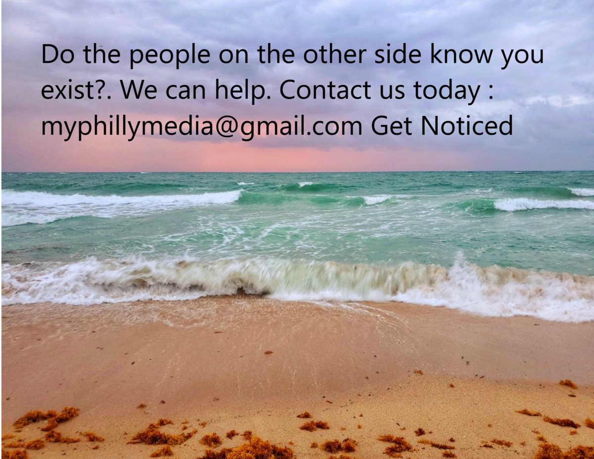 myphillymedia's tweet photo. Are you getting Getting noticed? My Philly Media will Get You #Noticed. Our #experts will get you on the map. #Socialmediamarketing #directsales #PR #Videomedia.................. Email us today. myphillymedia@gmail.com https://t.co/JuoiqoDMqk