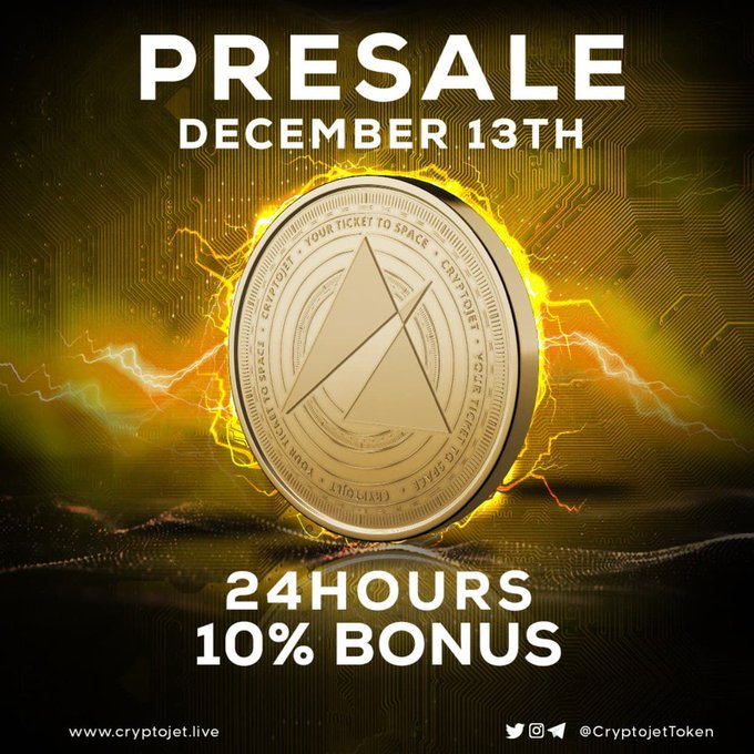 🚀 $CJET is about to rocket us to the moon 🌘  ❌DO NOT MISS OUT on this AMAZING LAUNCH at presale   💰Get<a href="/tag/buidling"class="tags"><span>#buidling</span></a><a href="/tag/smartcredit"class="tags"><span>#smartcredit</span></a>