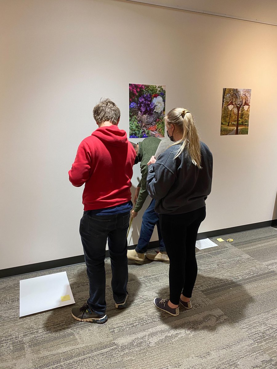PhysicsPhD4Me's tweet photo. Dr. Johnny Calavitta-dos Santos and his English students partnered with Video and Media Arts, the IDEA and COMM Lab to create an exhibit in response to recent removals of colonial and confederate monuments in Denver and other locations.  #rrcc #art #highereducation https://t.co/N1pXYf7hOD