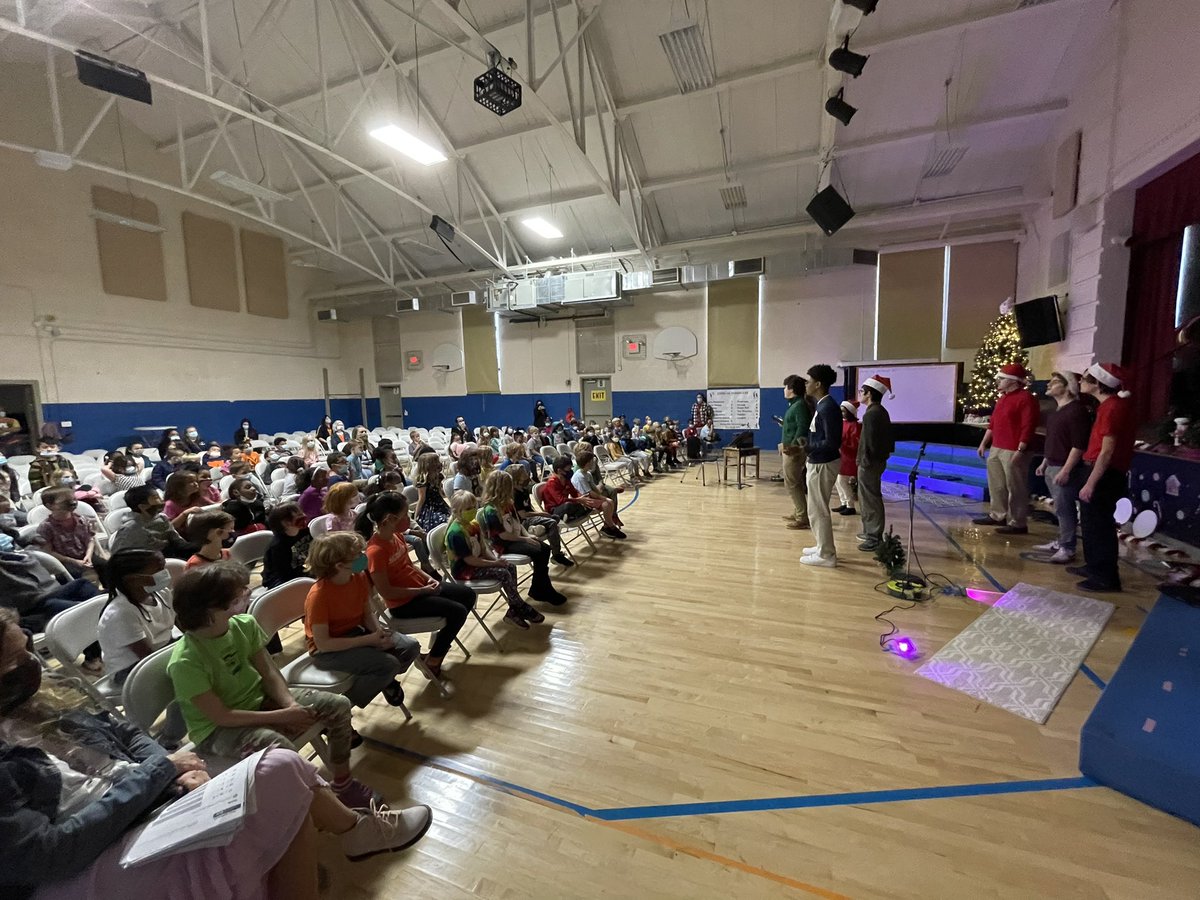 West High Singers visited 7 feeder schools yesterday &amp; performed for so many students! Yep, SEVEN! <a href="/norwoodtigers/">Norwood Elementary</a> <a href="/beardenmiddle/">Bearden Bruins</a> <a href="/RockyHillRams/">Rocky Hill Elem</a> <a href="/PondGap/">Pond Gap Elementary</a> <a href="/BeaumontMagnet/">Beaumont Magnet Academy</a> <a href="/BeardenElem/">Susan Dunlap</a> <a href="/NMS_Rangers/">Northwest Middle School</a>