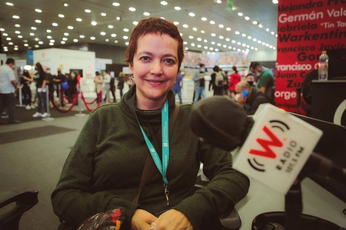 En vivo @NLedo2 plática sobre "El taller del ermitaño" con <a href="/PaulinaGreenham/">Paulina Greenham</a> desde la <a href="/FILGuadalajara/">FIL Guadalajara</a> a través de <a href="/WRADIOMexico/">W Radio México</a>