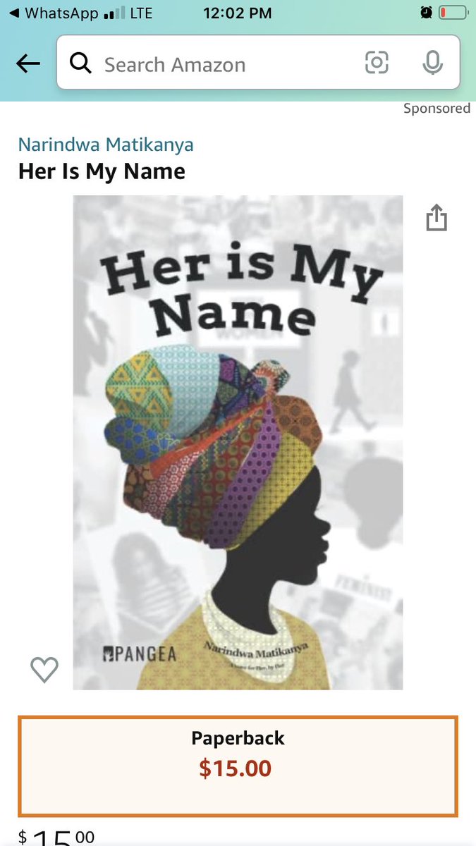 drconservejr's tweet photo. I am happy to share my 14 year old niece from Tanzania has published her first of many books!!  What a beautiful book cover with even more beautiful stories to inspire and empower us all!!  The book is available on Amazon so please support and share. https://t.co/rI7VGo0vs5