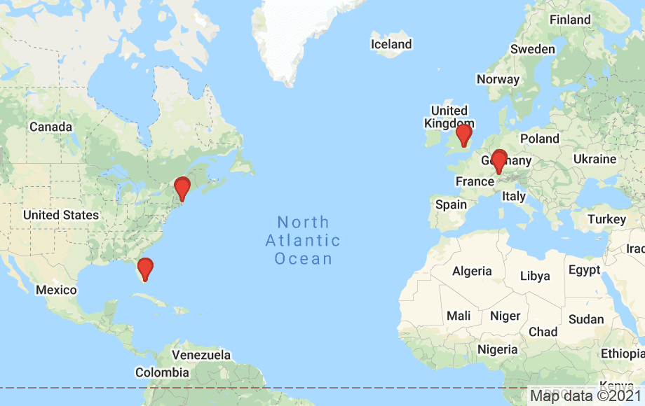 silvia_tower's tweet photo. Back in #Boston after visiting family in the US and Europe.💕my monthly #Googletimeline summary, reminds me how fortunate I am to travel so much.Paying special attention to the features now, as I'm working on a new #mapping product.Advice on what makes a great map?#SaaS #product https://t.co/MIdEp59Zq4