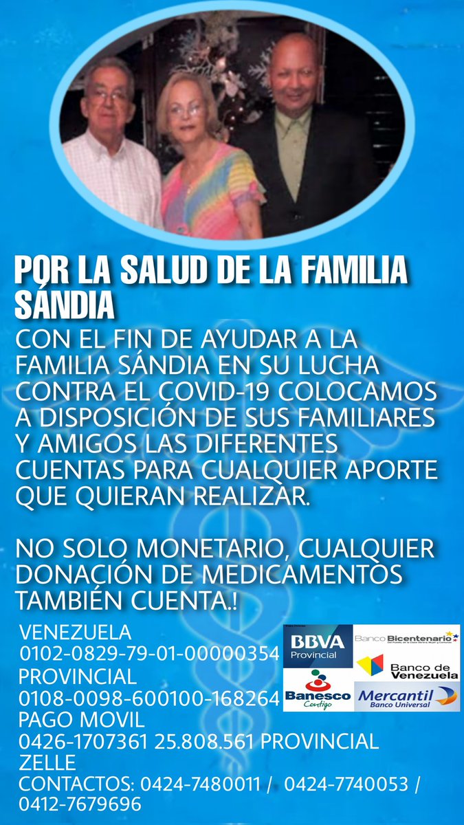 #ServicioPublico SON MIS NONOS Y MI TÍO,YA NO CONTAMOS CON LOS RECURSOS MONETARIOS,QUIEN PUEDA COLABORARNOS, DIOS LES PAGUE!!! <a href="/lorearraiz/">Lorena Evelyn Arráiz</a> <a href="/lorebornacelly/">Lorena Bornacelly</a> <a href="/MamaLisVzla/">Lisbeth Añez/Mamá Lis</a>