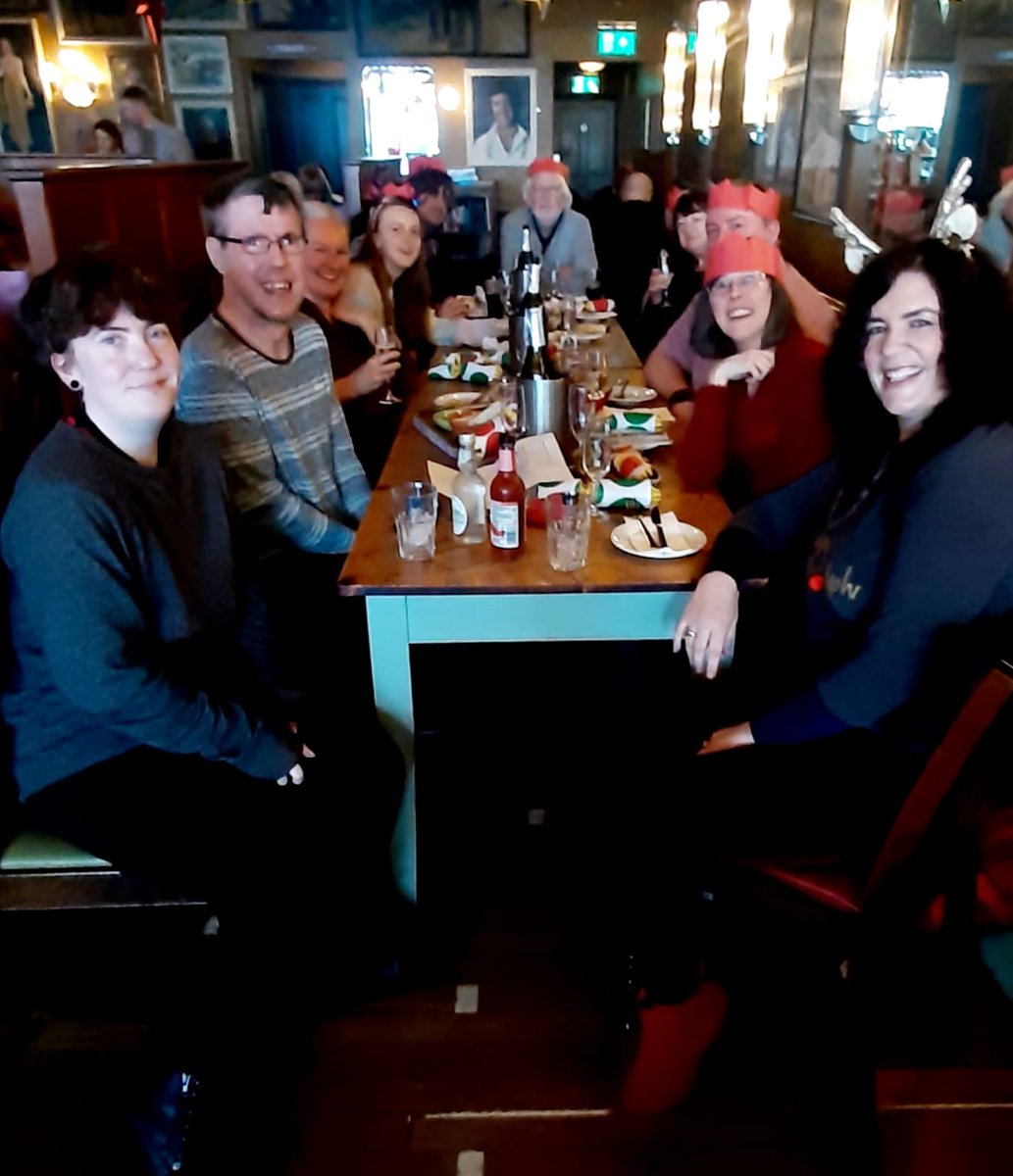 Had a wonderful Xmas meal today.  Had a blast with a few members and thanks to <a href="/louise_mumford/">Louise Mumford</a>  for joining us.  Sorry to take you away from your writing, but hope it was worth it. And also thanks for taking the photo. There is one of you in with our meal, somewhere, I am sure.