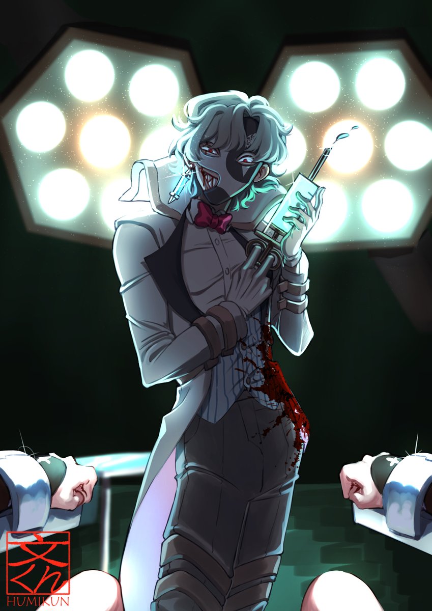 #DottoreWeek21 day 5: First Meetings
The Baladeer meets the doctor and is about to meet his new delusion.
#GenshinImpact #原神 #IlDottore #Dottore #博士 #scaramouche