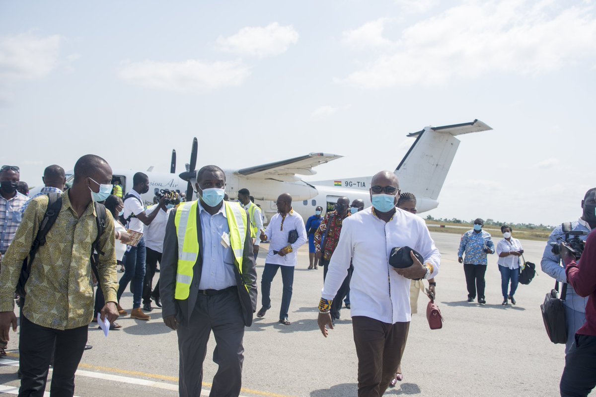 PassionAir’s maiden flight to Ho.
<a href="/flypassionair/">PassionAir</a>
#hoghana #flypassionair #passionair #voltaregion