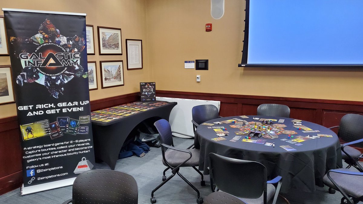 2simpletons's tweet image. Doing demos of Galactic Infamy at UWEC GEEKcon!
#galacticinfamy