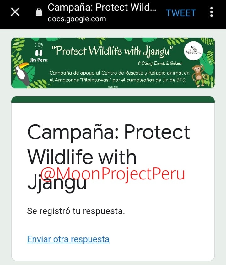 MoonProjectPeru's tweet photo. #1YearWithAbyss — #MoonProjectPeru
1. Constancia de pago
2. Formulario de Donación https://t.co/9AIqcJydms