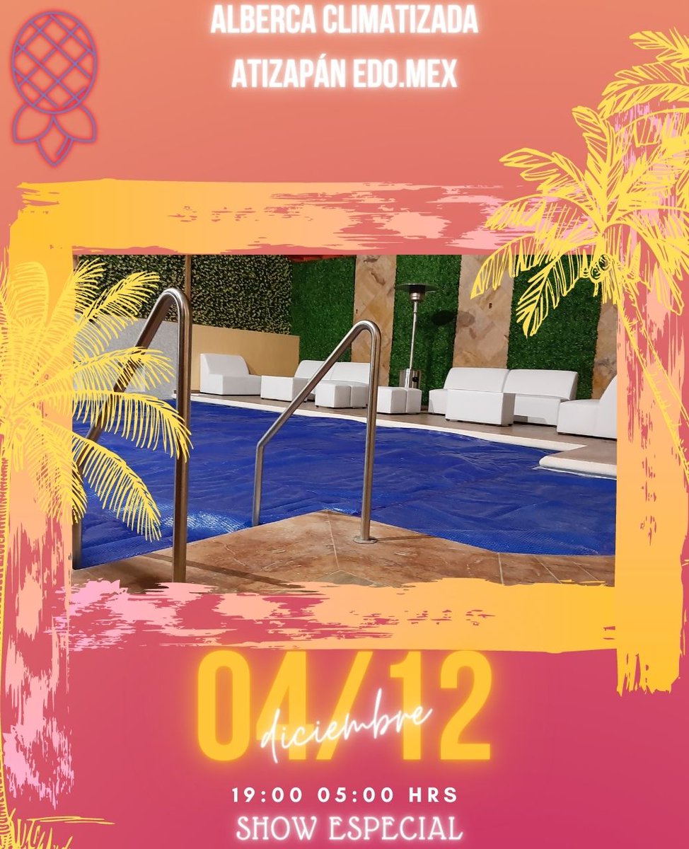 Spacio_WTerraza's tweet photo. ¿Y si nos quitamos el frío? 

Alberca+Sexy Bikini+Agua Caliente
                                             🔥💦🔥
            ¿Se lo van a perder? 
                             Hoy toca Atizapán 
#LifestyleSW 
#PoolPartySW https://t.co/UyBpjwEgTN