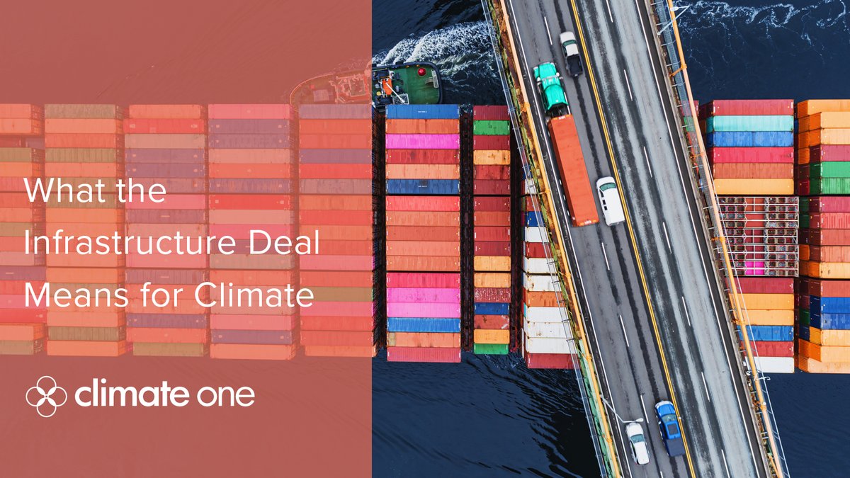 KSPB919's tweet photo. President Biden’s Infrastructure Investment and Jobs Act will pour billions of dollars into highways and bridges, public transit, rail and EV infrastructure, water supplies and broadband internet. But does it go far enough on climate priorities? Sat/Sun @ 10am on @climateone. https://t.co/idooNbKc7E