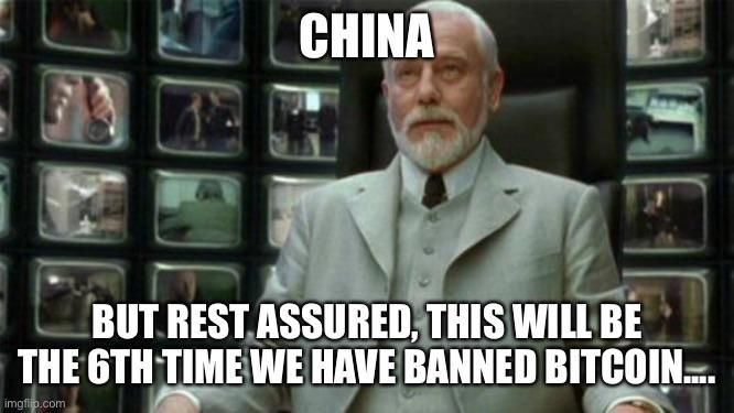 And next thing coming, Chinese government will try to ban martial arts as well.

For many people it's just a discount market right now to pack up wallets with crypto.

For people in China, investors and business in general, a total disaster of gigantic proportions.

Not 'avin it!