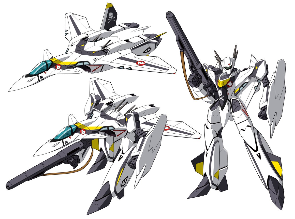 「VF11バルキリー公式設定画ではありえないバルキリーを可変トイで作るシリーズ」K16のイラスト