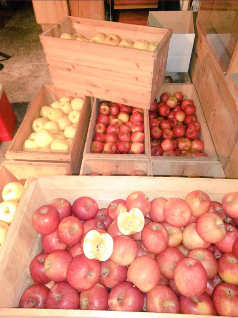 ムカイ林檎店、世田谷店「リンゴ箱もらってください！」現地に来れる方限定。なくなる前に急いで！！！！！！