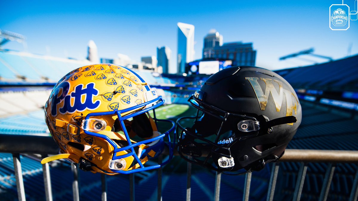 Good Morning, Charlotte. 🏆

#ACCFCG | <a href="/Pitt_FB/">Pitt Football</a> | <a href="/WakeFB/">Wake Forest Football</a>