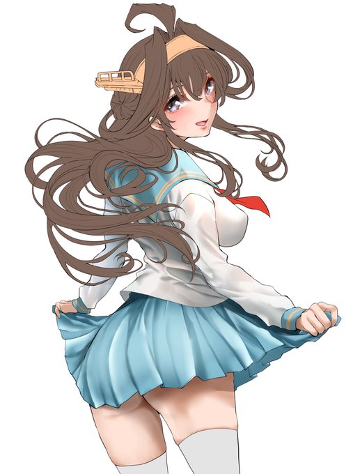 セーラー服 金剛ちゃん
塗り始めて2時間…可愛くなってきた気がする!?
ってか可愛いよね?笑 