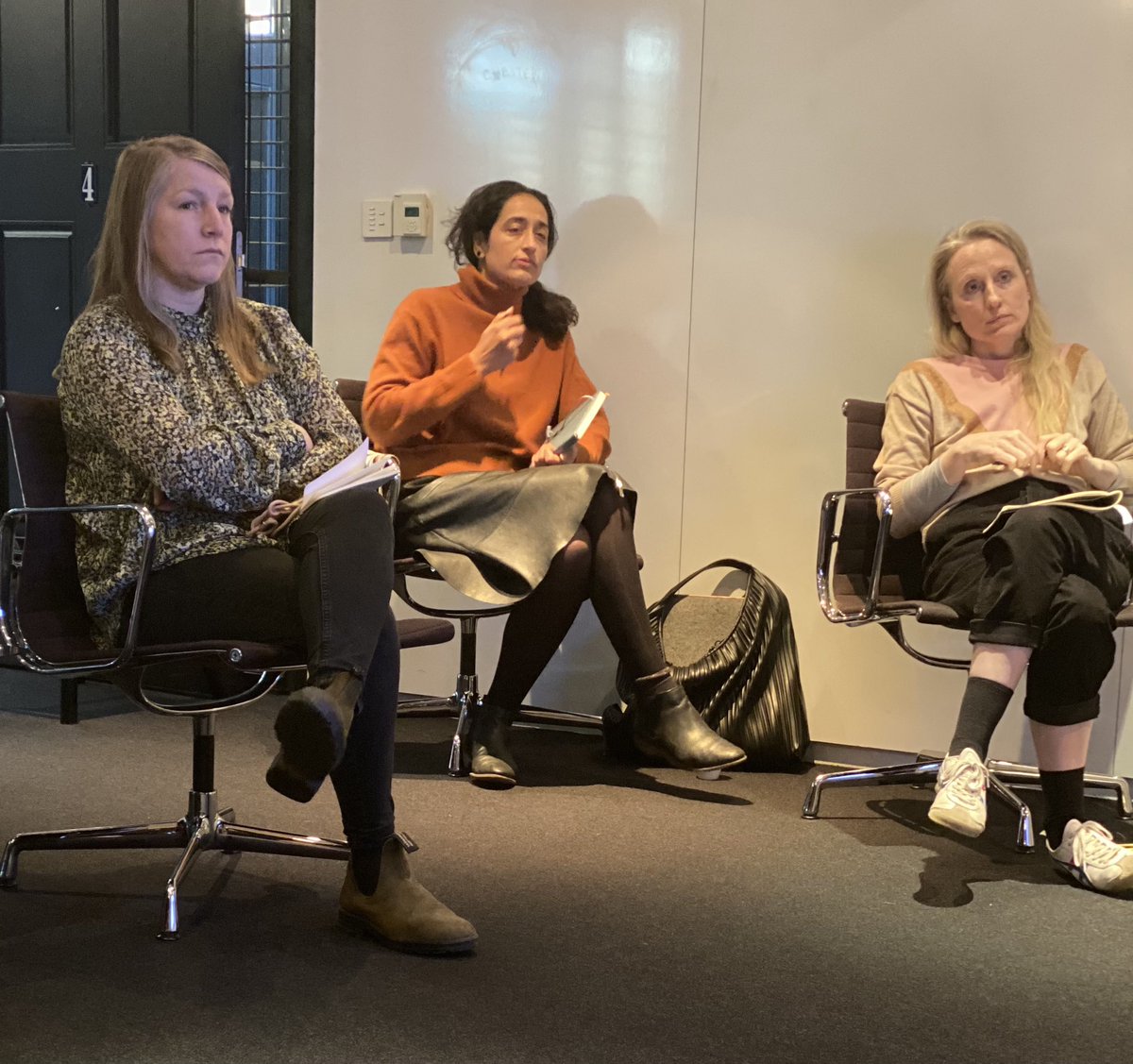 TalkingPointUK's tweet image. Fantastic end to the #TPsession on supervising art directing with Patrick Rolfe. Loads of information to digest. Thanks to @UKScreenSkills and the @BFI for Film Skills Fund support. #learnfromthebest #artdept #artdirecting #supervising