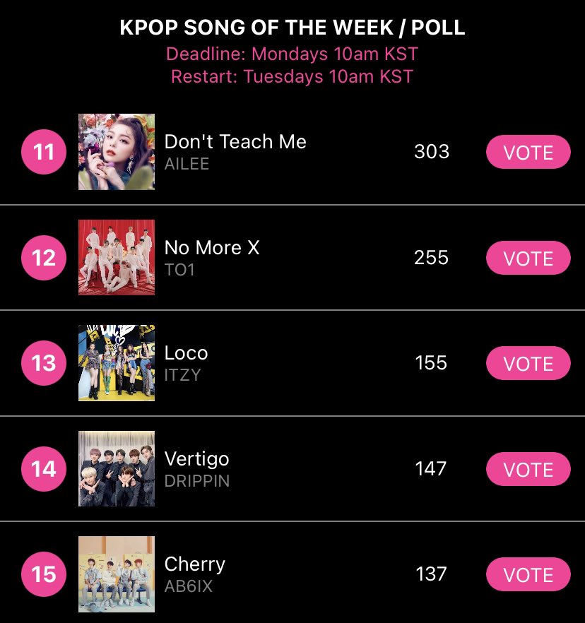 radiokpopway's tweet photo. #Kpop Song of the Week Update

VOTE for your favorite songs, while you listen to our kpop music radio station, using our mobile app ⬇️

iOS📲 https://t.co/ktD4esxzKL

Android📲 https://t.co/NeSf5Vz2nW

Winner receives a special program &amp; top 10 have a lot of airtime many weeks 📻 https://t.co/PH5xPqezfV
