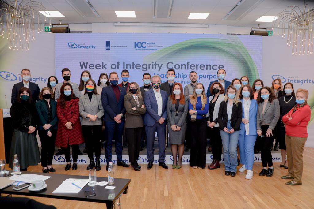 bilgenaldan's tweet photo. #ICCAlbania in collaboration with the Embassy of Kingdom of #Netherlands in Albania organized for the third year the #IntegrityWeek. It was a pleasure for me to see how this forum of businesses, youth #NGOs and #public institutions get together and share their best practices. https://t.co/YwxMGcd4Sp