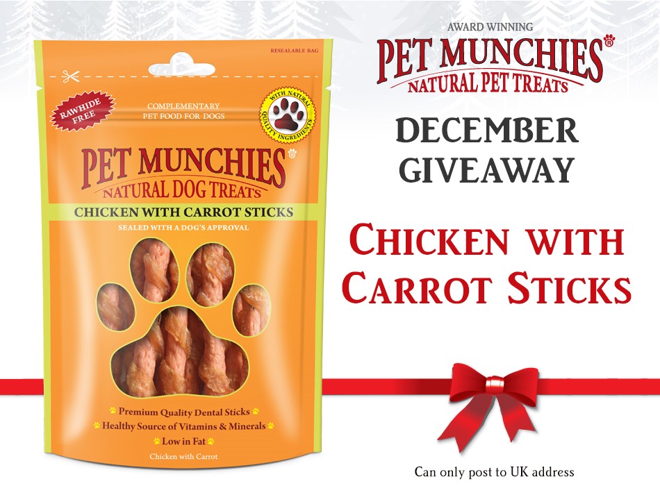 #win #PetMunchies 4th Dec #christmas #giveaway Simply follow &amp; RT this post to be in with a chance.! Enter as many times as you like from 4th to 24th Dec. #dog  #salmon #sweetpotato  #treats #dogtreats #dogs #dogsoftwitter #AdventCalendar #AdventCalendar2021