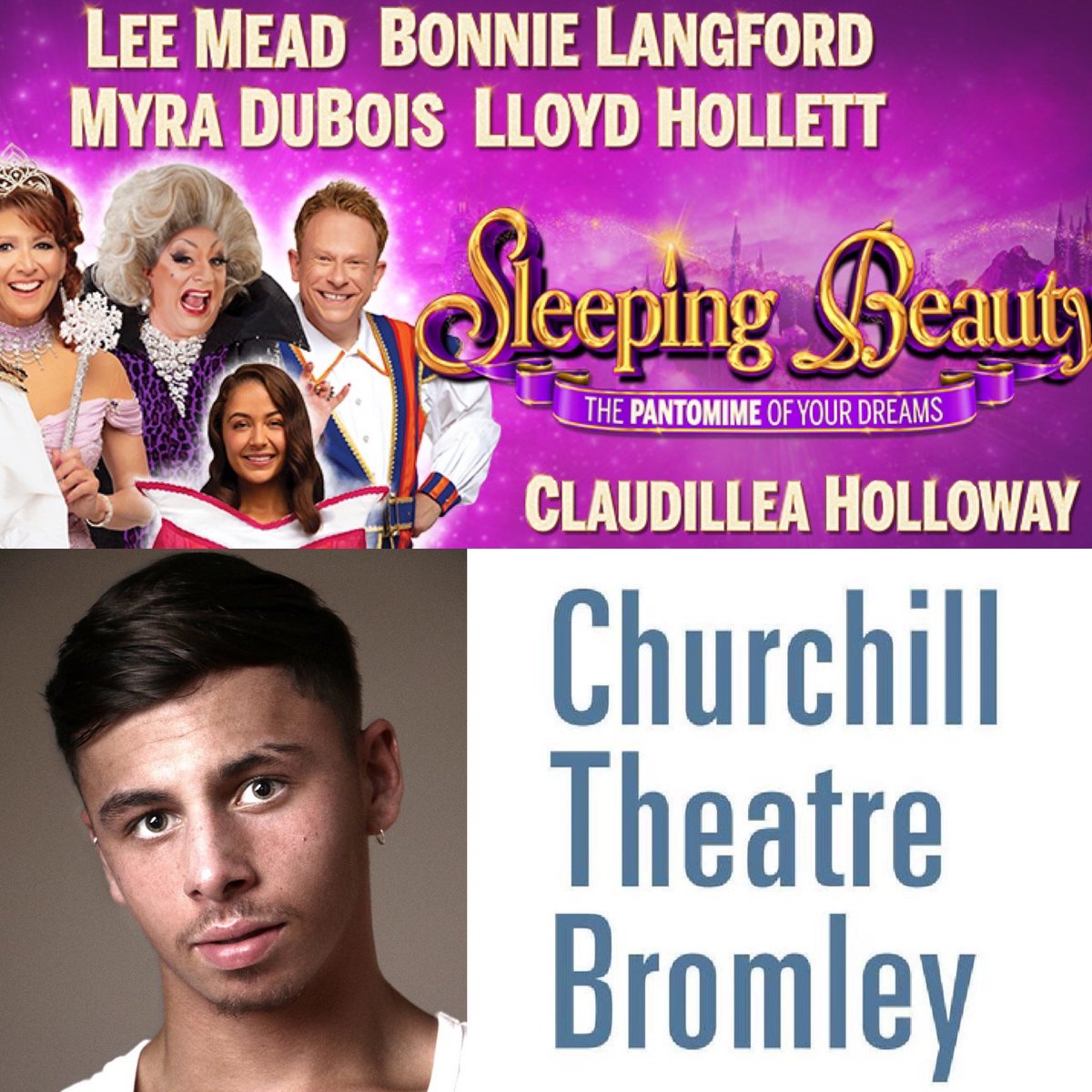 ‘Sleeping Beauty’ opens today at the Churchill Theatre, Bromley. Wishing Ollie Augustin an amazing run! ❤️<a href="/AugustinOllie/">Ollie Augustin</a> <a href="/The_Churchill/">Churchill Theatre Bromley</a>