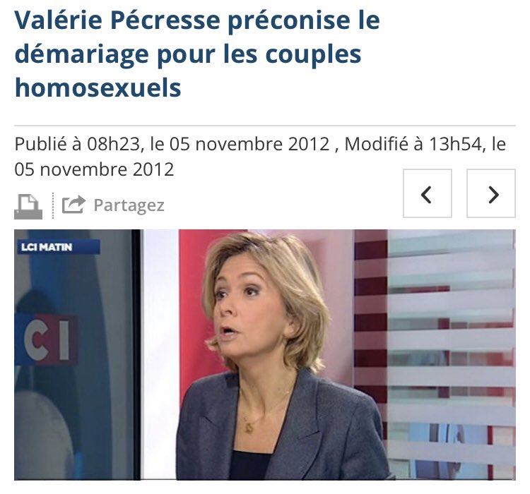 fabrandanne's tweet image. Je n’oublierai pas. 
Certes, depuis, elle est revenu ses ses propos, déclarant que « l’abrogation pas humainement réaliste » - ce dont elle avait sans doute déjà conscience en 2012 - mais cela en dit long sur son opportunisme concernant les droits des personnes LGBT.