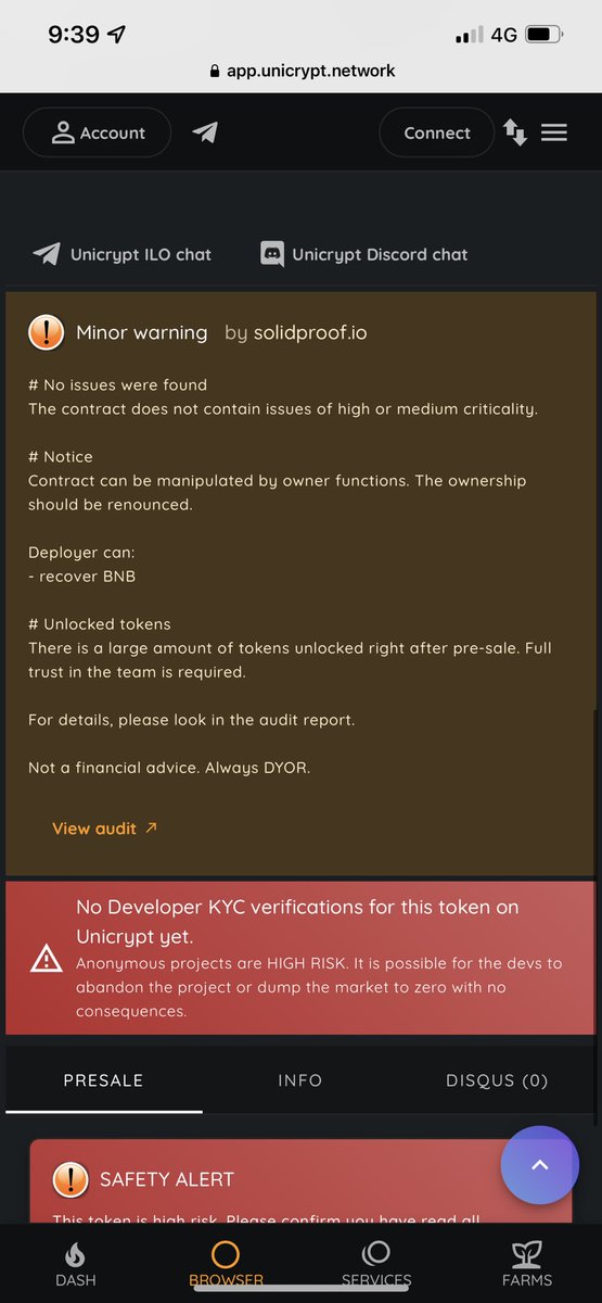 A big thank you to <a href="/SolidProof_io/">SolidProof.io Official</a> team in auditing our contract!
