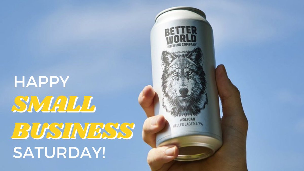 Today we like to give a shout-out to all of the small businesses sharing their passion with the world! 🙌

Some of our favourites:

-<a href="/lostandgrounded/">Lost and Grounded Brewers</a>
-<a href="/40ftbrewery/">40FT Brewery</a>
-@teamutopian
-<a href="/vocationbrewery/">Vocation Brewery</a>
-@betterworldbrew
-@gorgeousbrewery
-<a href="/mothership_beer/">Mothership</a>

PC | @betterworldbrew