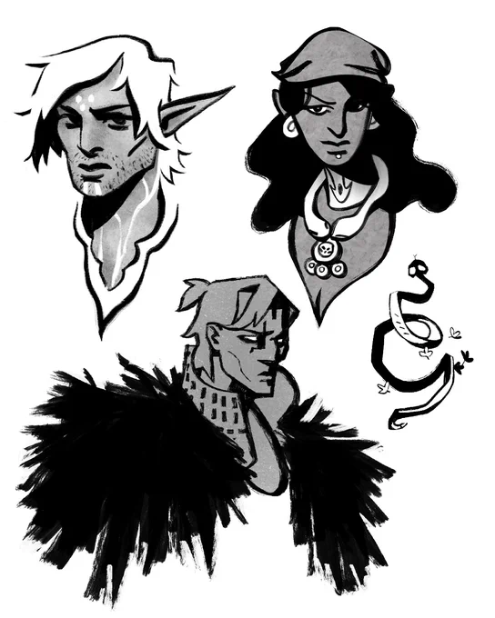 some more wee style experiments #DragonAgeDay 