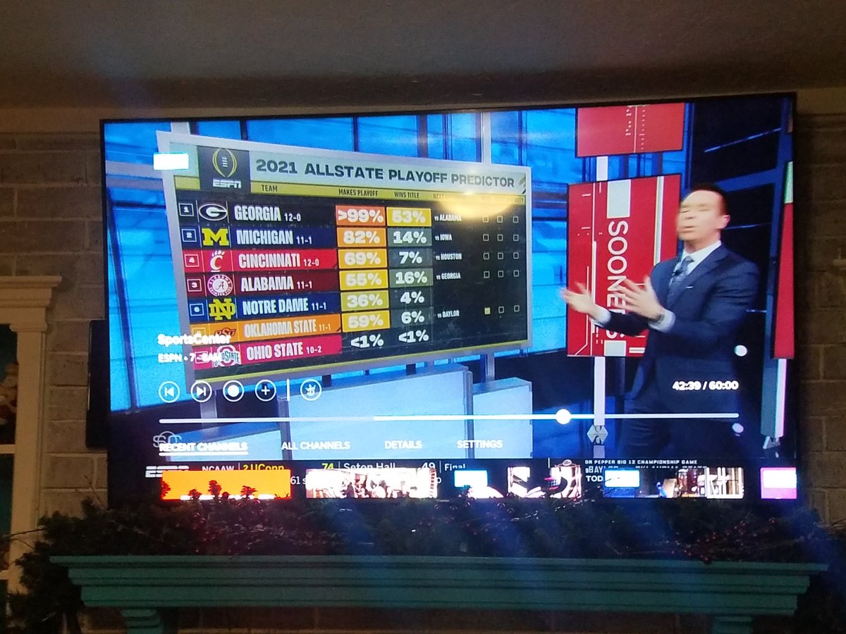 AmandaStans's tweet photo. @EspnCenter ... this was a spot on the prediction for @okstate in Selection Sunday. #logocheck https://t.co/uKNHilR0Zu