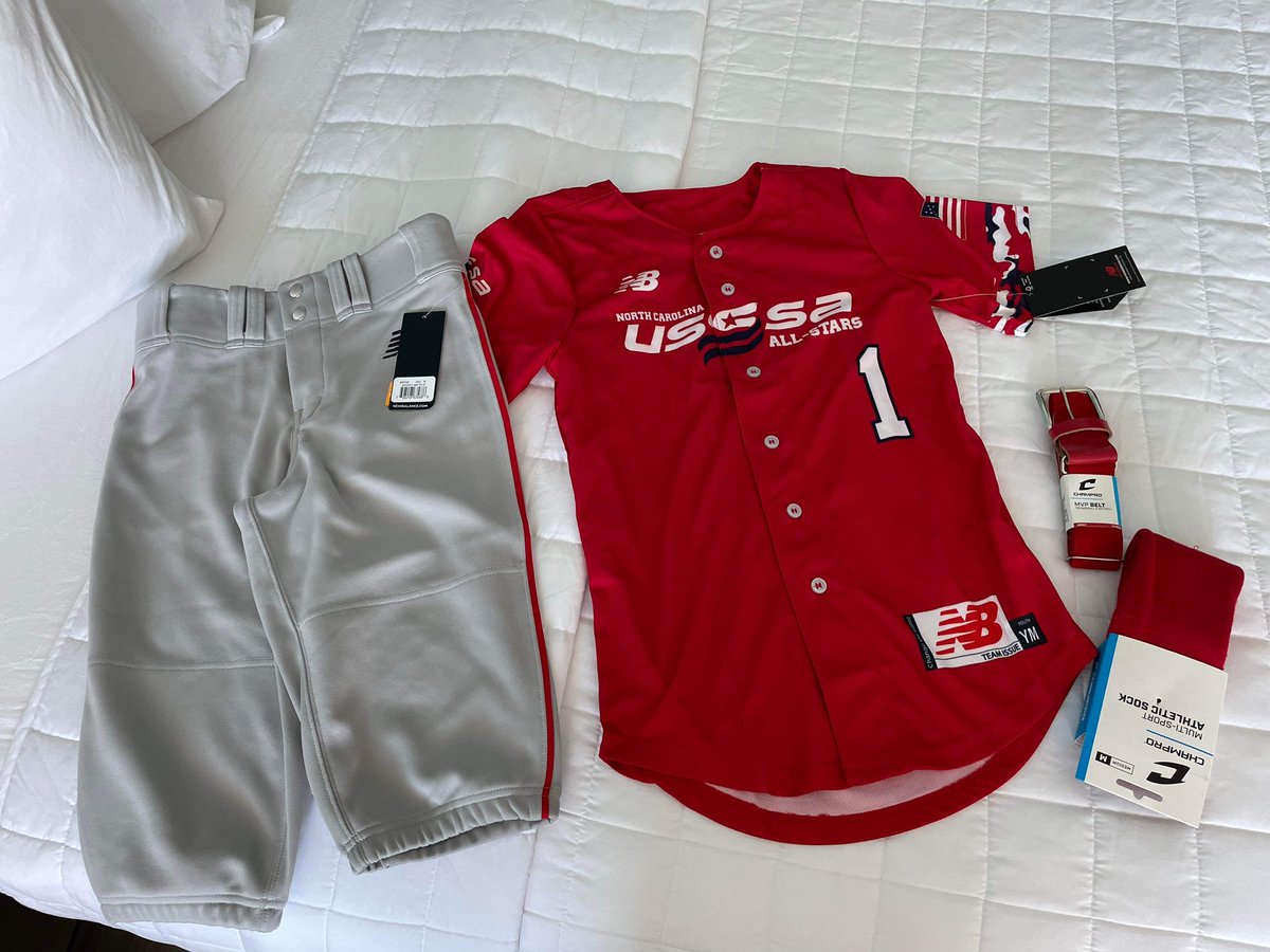 QCBurnBaseball's tweet photo. Reppin the 🔥 this weekend in Myrtle Beach playing for the @PlayNCUSSSA All Star game. Good luck Maddox. We are proud of all your hard work and love of the game buddy! #QCB https://t.co/AJCfegGMPk