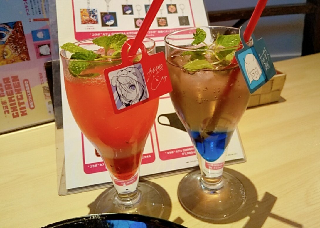 puii__purin's tweet photo. キメラコラボカフェ行ってきた‼️
#キメラコラボカフェ #chimera #TheNeworderTable #キメラ #ボカロ #VOCALOID https://t.co/s7orvyOciB