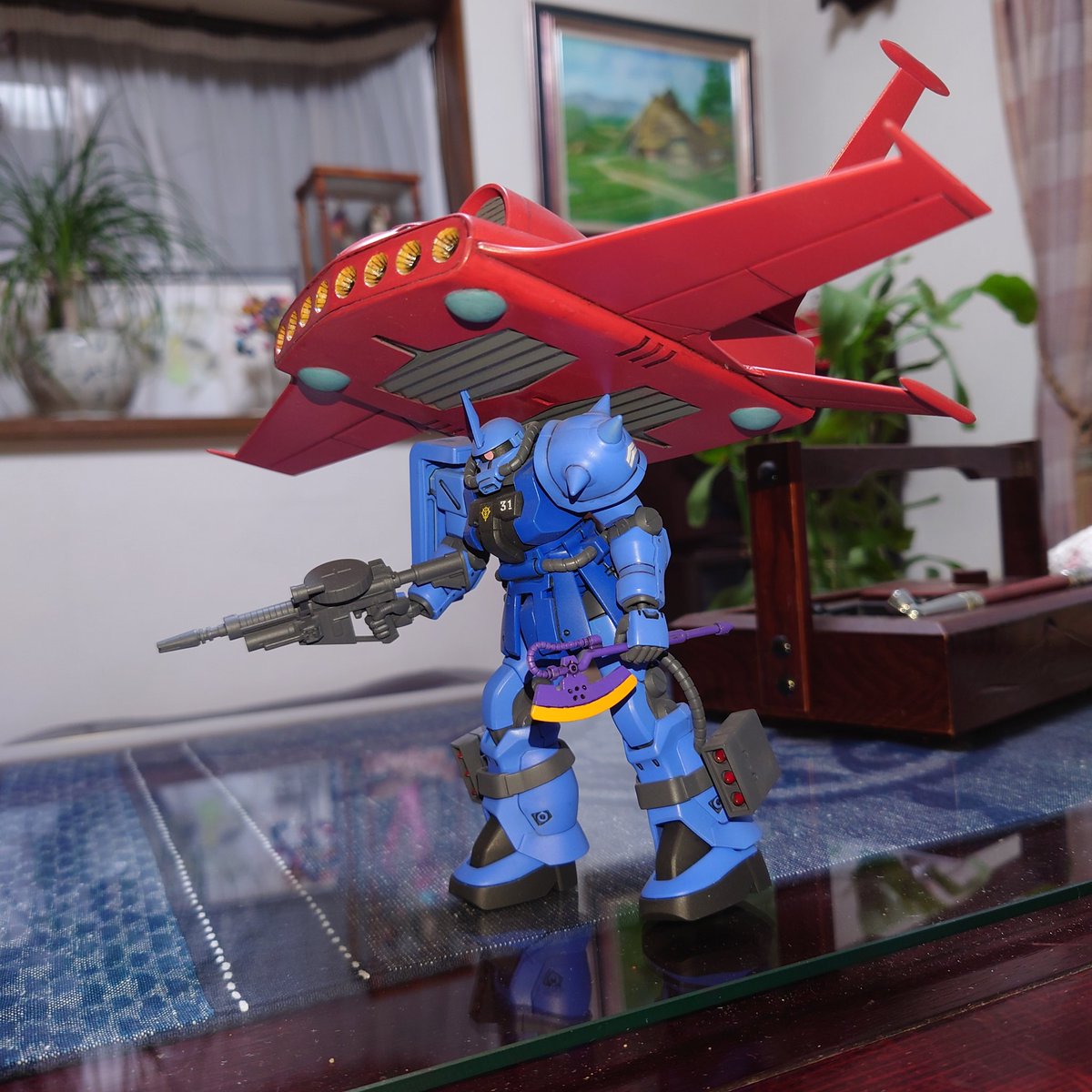 torunfam's tweet photo. ガンプラ旧キットのドダイYSを作りました。
#ドダイ
#ドダイys
#ドダイヤクルトスワローズ
#ms06f2
#ms06f2zakuiif2
#ランバラル専用
#ランバラル
#ザクとは違うのだよザクとは
#グフとは違うのだよグフとは
#ガンプラ
#ガンプラ旧キット
#ガンプラ好きな人と繋がりたい
#ガンプラ女子 https://t.co/3v5YBQuxz6