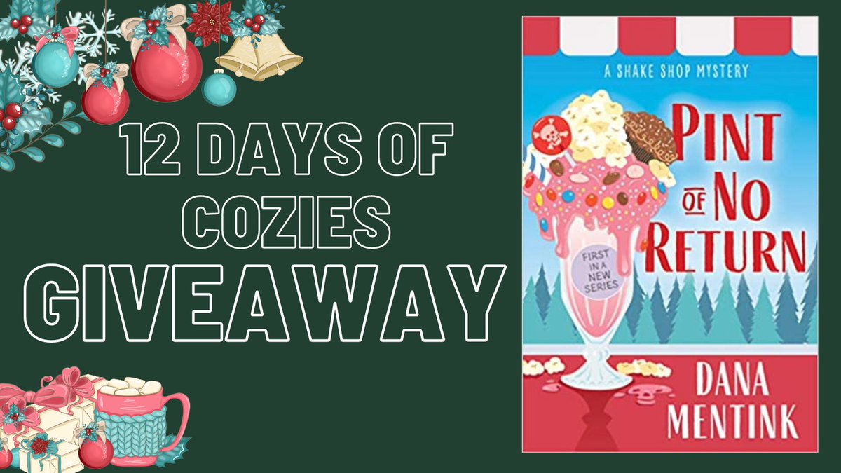 Like &amp; Retweet for Your Chance to Win a Paperback Copy of Pint of No Return by Dana Mentink <a href="/DanaMentink/">Dana Mentink</a>!

*Limited to U.S. Residents #12DaysofCozies #sleuthers