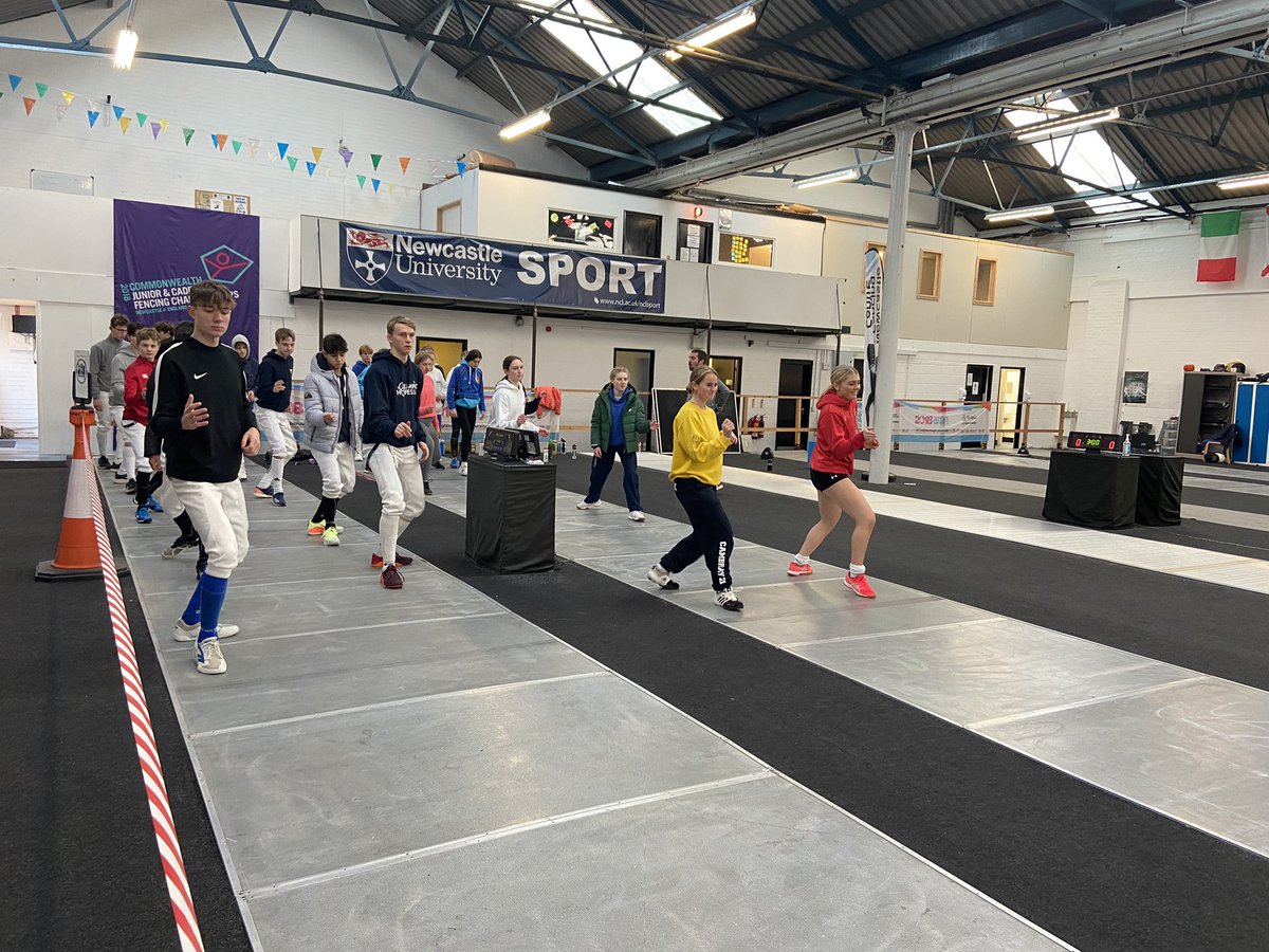 Laura_Gomersall's tweet photo. •FENCING FOCUS• for our @PentathlonGB Talent Squad this weekend! Fantastic set up at our base for the weekend at @NewcastleFencin #gains #learning #development 🤺 https://t.co/MfvInUhWaX