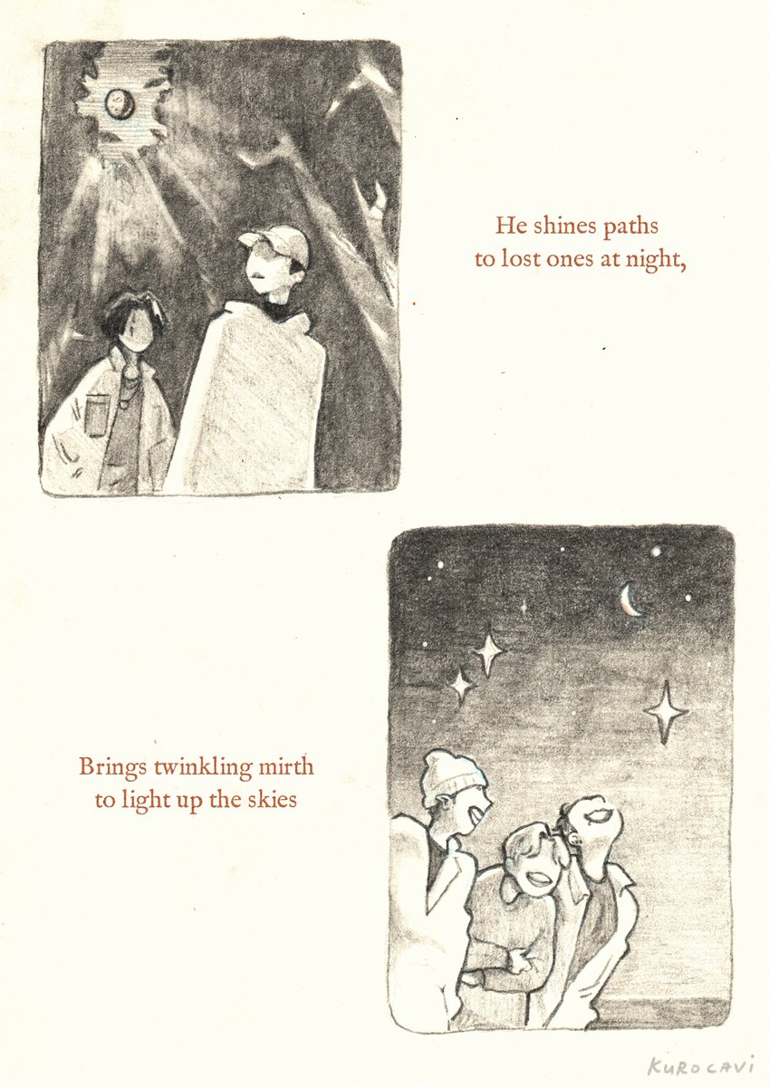 The story of our friend, the Moon. [2/2] #JIN 