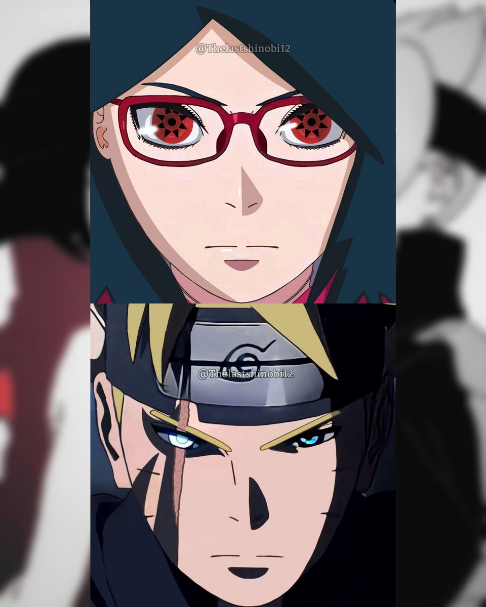 Who has the best Timeskip upgrade here? Sarada full face art by:  @NinjaStormCo (twitter) Follow @borutoo_shippuden for more! #sarada…