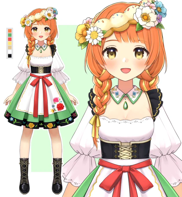【お仕事報告】新しい娘がデビューしましたVtuber 東堂なつ()のデザインを担当させて頂きました!応援のほど宜しくお願い致します 