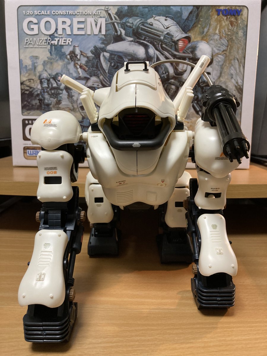 yhd56's tweet photo. 24ゾイド:ゴーレム (1/20スケール) 完成!
#旧ゾイド #24ゾイド #ゾイド #ゴーレム #横山宏 #GOREM #ZOIDS https://t.co/9kMovmOamf