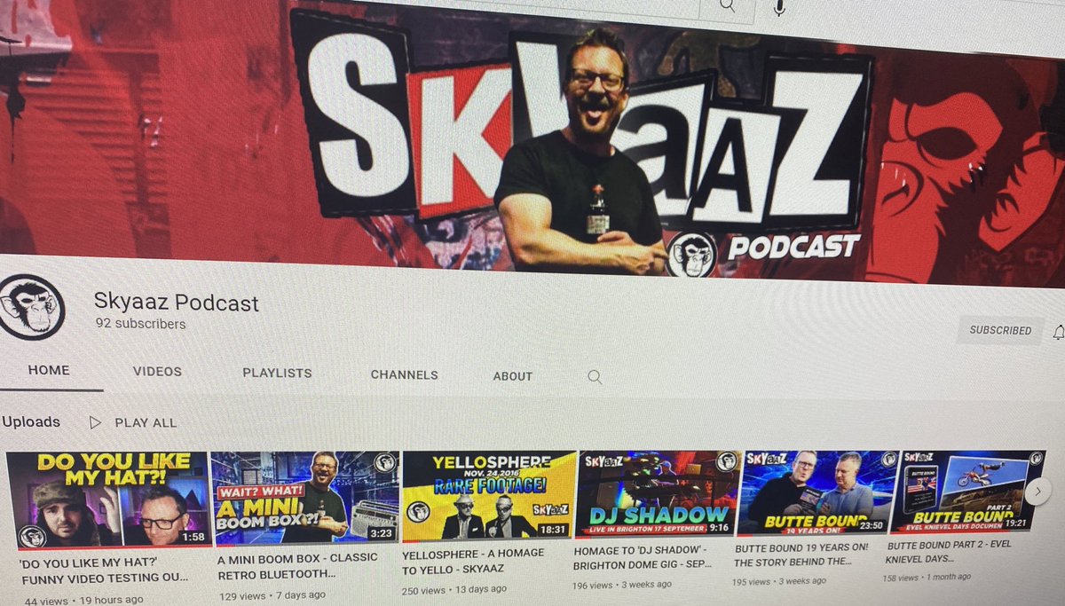 Skyaaz_com's tweet photo. Sticking to my weekly uploads on my YouTube channel - it’s a slog but you gotta enjoy the journey. 

Take a look - You will be very welcome 💪🍿🥳

▶️ https://t.co/2n2bKyBmIq https://t.co/zVC2mC7RRv