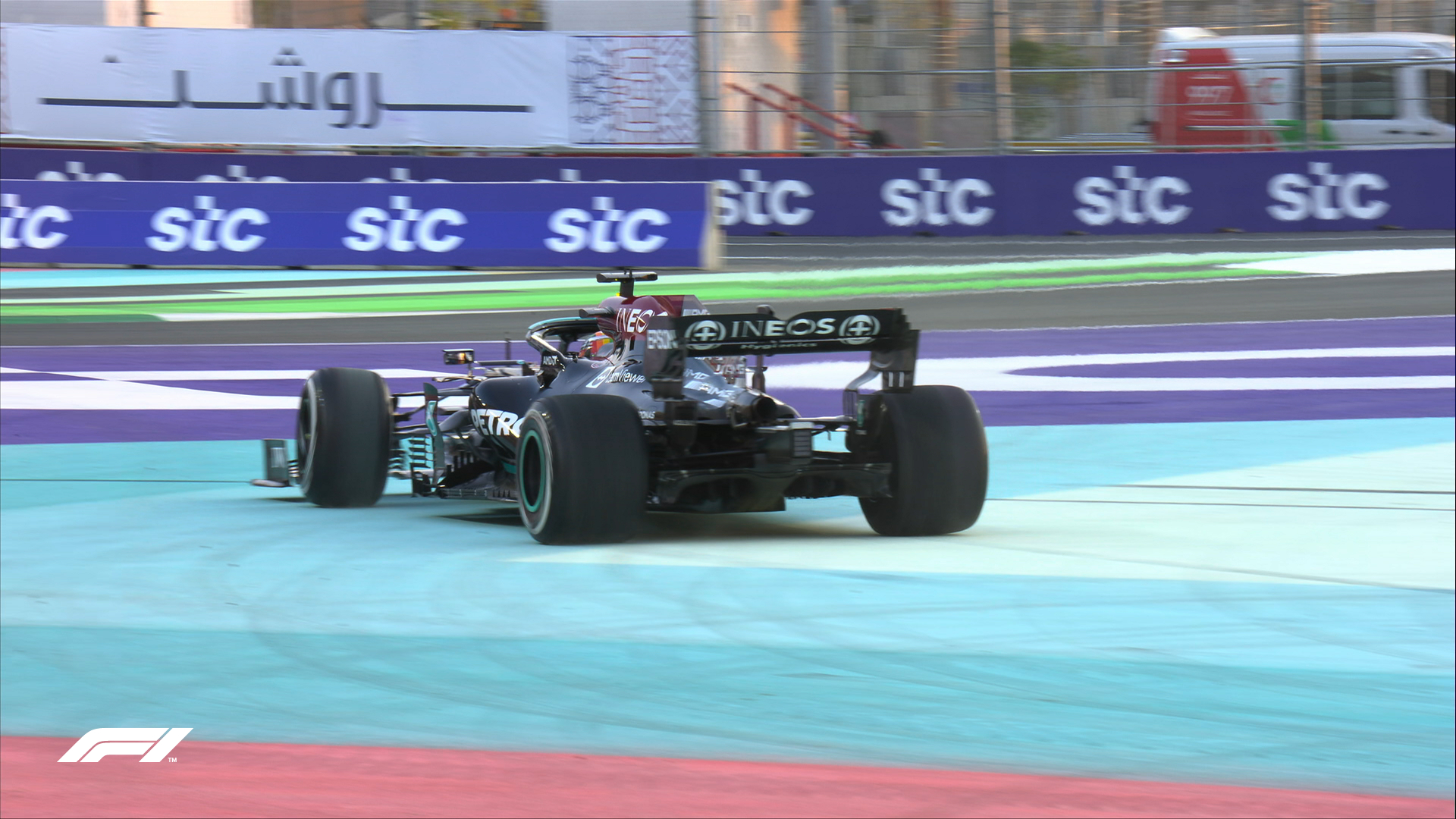 Błąd Lewisa Hamiltona podczas FP3 przed Grand Prix Arabii Saudyjskiej