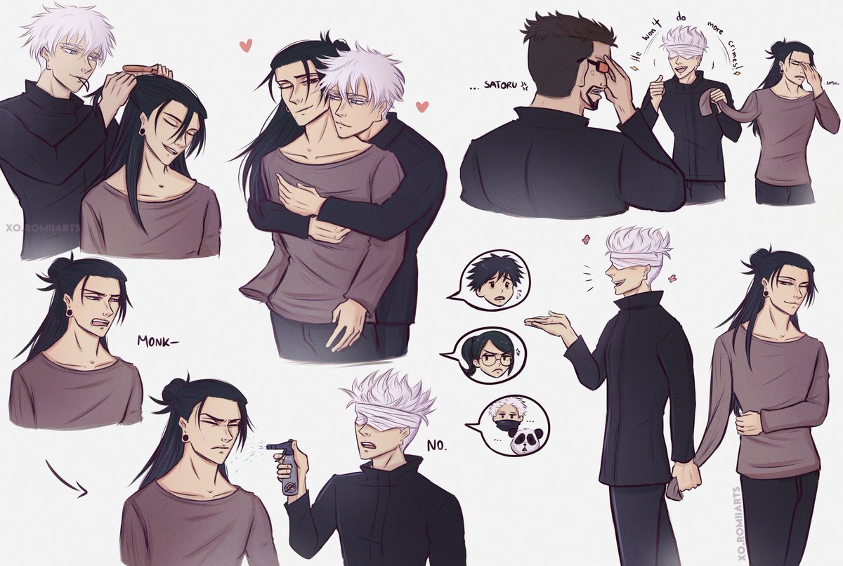 xo_romiiarts's tweet photo. Satosugu vol 0 happy ending sketches ♡

#呪術廻戦 #五夏 https://t.co/kmPBiWqE4v