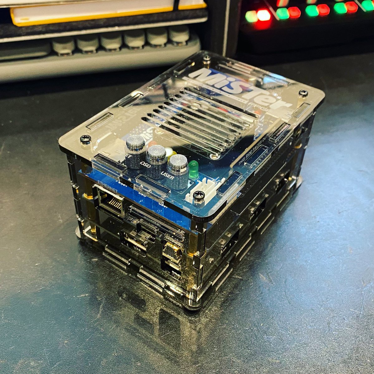 thetdepodcast's tweet photo. MiSTer FPGA in-progress. Brian Blessed be to Dean at @TheRetroAsylum for the pointers. @MiSTerFPGA_UK #tdepodcast #MiSTerFPGA #classicgaming https://t.co/GMDUWbf8wQ