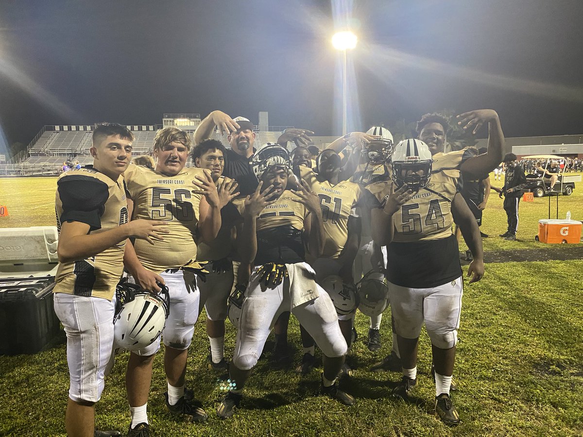coachkevin_55's tweet photo. Proud of this group not one kid played a down of offensive line for us last seasonSome weren’t even on the offensive side of the ball but they bought in worked hard and made history this season I will miss the ones graduating and look forward to working hard again for next season https://t.co/HcfRE3CfjS