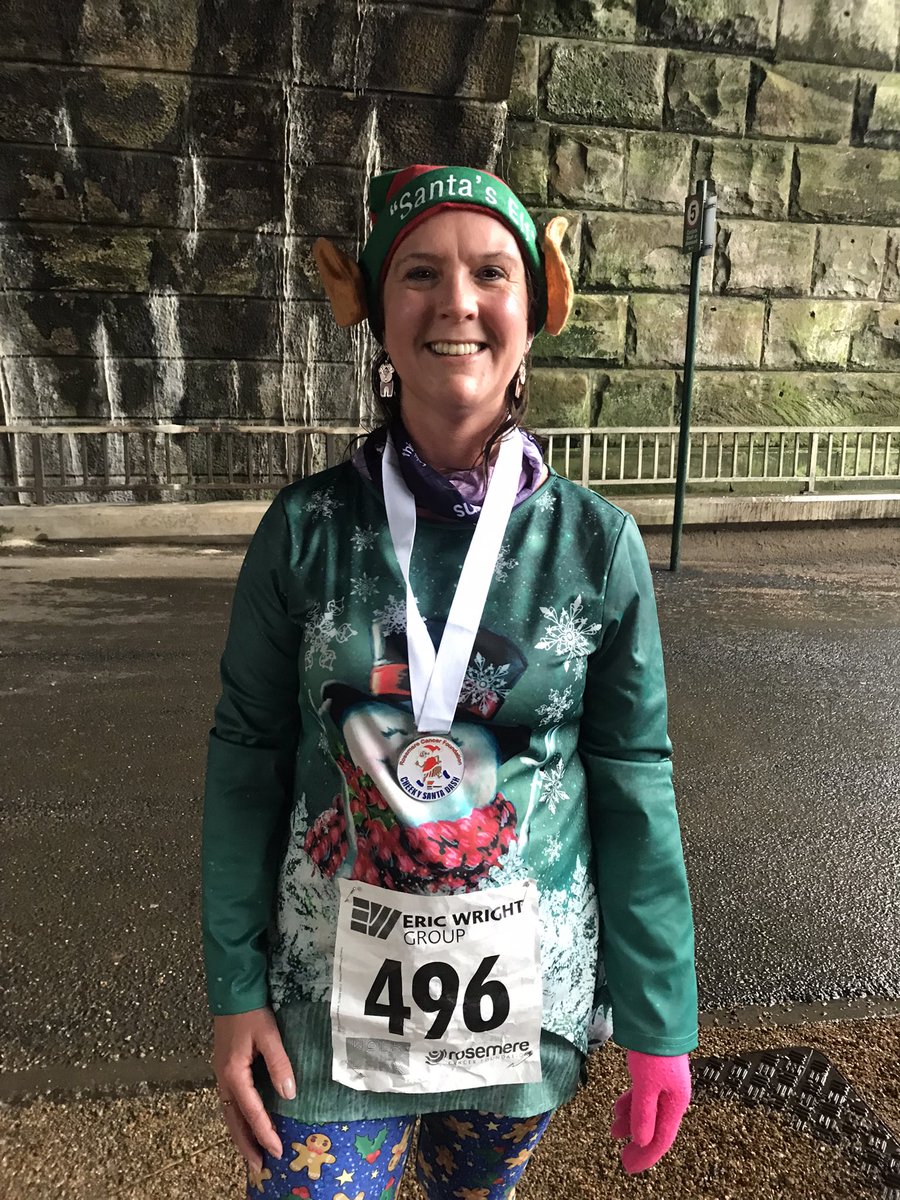 DonnaMMiddleton's tweet photo. @RosemereCF Rosemere Cancer Foundation Cheeky Santa Dash this morning, cold 🥶, wet 💦, blowy 🌬, fun 🤩 &amp; most importantly raising funds! Well done to all &amp; thankyou to the wonderful marshall’s, band &amp; volunteers xx https://t.co/ysBJHSz60q