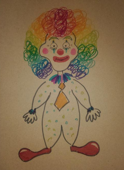 ClownzGang's tweet photo. Let me post the drawing contest winner which was held after presale on our discord channel. Do you like it Clownz?🤡🤡 https://t.co/g9BZFEEhEZ