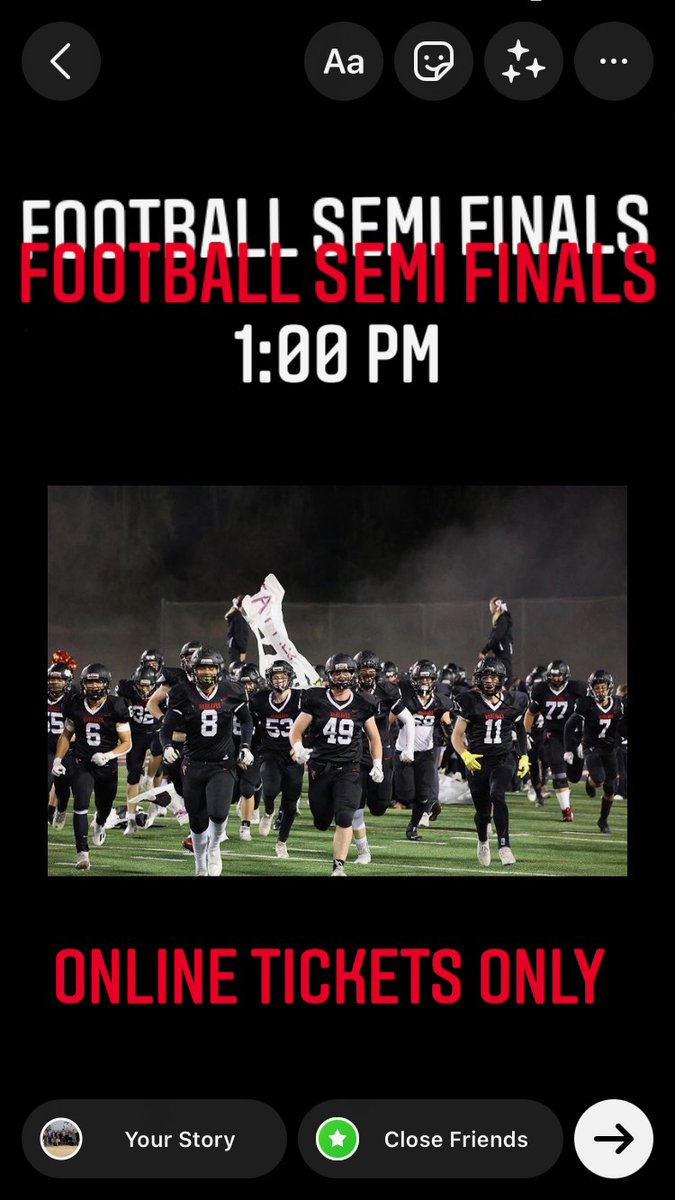 MadisonHS_SGA's tweet photo. WARHAWKS! We're in for a tough battle against South County today. Chip in today to come cheer on your Madison Warhawks at 1pm in the Norman Bradford Jr. Stadium. Are you ready? #beatsoco #fearthehawk https://t.co/fuwEVU6Kxi
